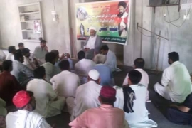 ایم ڈبلیوایم ضلع شہدادکوٹ کی جانب سے عید ملن پارٹی علامہ مختار امامی کی خصوصی شرکت