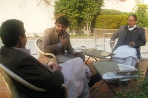 ناصر شیرازی کی چوہدری شجاعت سے ملاقات، گلگت بلتستان انتخابات میں سیاسی اتحاد پر مشاورت