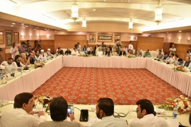ٹی اوآرزپر تحریک انصاف کی جانب سے اپوزیشن جماعتوں کے مشترکہ اجلاس میں مجلس وحدت مسلمین کی شرکت