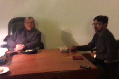 سرگودھا،ایم ڈبلیوایم رہنما آصف رضاکی سابق رکن قومی اسمبلی سید نصرت علی شاہ سے ملاقات، ایم ڈبلیوایم میں شمولیت کی دعوت