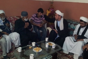 علامہ اعجاز بہشتی کی شہید علامہ دیدارجلبانی کے اہل خانہ سےملاقات،تعزیت کا اظہار