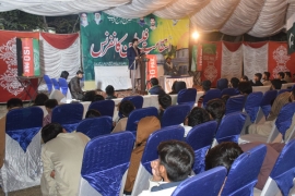 مسئلہ فلسطین کادو ریاستی فارمولہ ظلم کو قانونی جواز دینے کے لیے ہے جو کسی صورت قابل قبول نہیں، ناصرعباس شیرازی