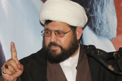 مظلوم کی حمایت اور ظالم کی مخالفت ہمارے ایمان کا حصہ ہے، علامہ شیخ نیئرعباس