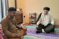 صدرایم ڈبلیوایم پنجاب علامہ علی اکبر کاظمی کی ذاکر اہل بیتؑ غلام عباس رتن سے ملاقات اور عیادت
