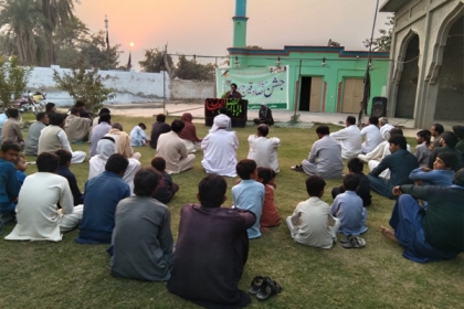 سیکریٹری جنرل ایم ڈبلیوایم جنوبی پنجاب علامہ اقتدارنقوی کا دورہ بھکر، نوجوانوں میں آگاہی، تربیتی وتبلیغی فکری شعورکی بیداری کیلئے نشست سے خطاب