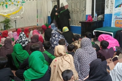 ایم ڈبلیو ایم شعبہ خواتین اور آئی ایس او طالبات کے زیر اہتمام ' آج کا جوان ناصر امام عج پروگرام کا انعقاد