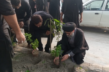 ایم ڈبلیوایم کے مرکزی وائس چیئرمین علامہ احمد اقبال رضوی نےجشن آزادی پر لاہور میں شجر کاری مہم کا آغاز کردیا