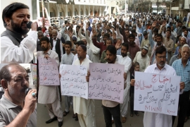 بھارتی مسلمانوں پر بدترین ریاستی مظالم کے خلاف ایم ڈبلیوایم کراچی کا احتجاجی مظاہرہ
