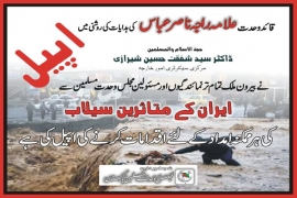 ایم ڈبلیوایم کے شعبہ امور خارجہ نے عالمی سطح پر ایران کے متاثرین سیلاب کیلئے امدادی مہم کا آغاز کردیا