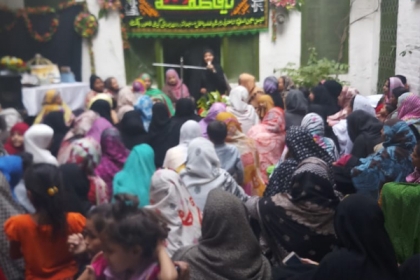 حسینی نمائندگان ظلم و جبر کے خلاف آواز بلند کرنے سے نہیں ڈرتے ،محترمہ حنا تقوی