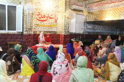 ایم ڈبلیوایم شعبہ خواتین ضلع راولپنڈی کی جانب سے جشن معصومین ؑکا شاندار انعقاد