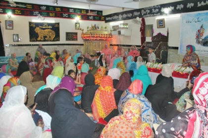 ایم ڈبلیوایم شعبہ خواتین ضلع راولپنڈی کے تحت مھدئ موعود حجتِ خدا امامِ زمانہ ؑ کا شاندار انعقاد