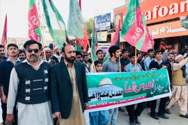 ساری امت مسلمہ فلسطینی عوام کے شانہ بشانہ کھڑی ہے، آغا سید مقصود حسن