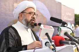 مہدی ؑبرحق کانفرنس میں شیعہ، سنی اکابرین کی بھرپورشرکت شہید قائد کے خوابوں کی تعبیر ہے، علامہ امین شہیدی