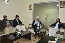 ایم ڈبلیوایم کے اراکین گلگت بلتستان اسمبلی کی وفاقی دارالحکومت میں علامہ اعجاز بہشتی سے ملاقات