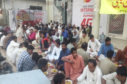 ایم ڈبلیوایم شعبہ خواتین ضلع لاہور کی جانب سے ولادت امام حسن مجتبٰی ؑکے موقع پر شیعہ سنی عوام کیلئےدعوت افطار