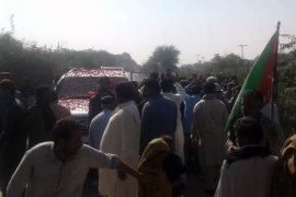 دورہ سندھ : ضلع ٹنڈواللہیار کی تھصیل چمبر میں قائد وحدت علامہ راجہ ناصر عباس جعفری کا والہانہ استقبال