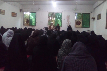علامہ راجہ ناصرعباس کا جامعہ بعثت رجوعہ سادات کا دورہ، طالبات اور خواتین سے خطاب