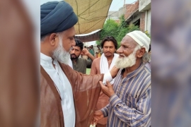 نعرہ حیدری ؑ لگانے کے جرم میں شہید توقیر حسین کے اہل خانہ سے ایم ڈبلیوایم کے وفدکی ملاقات، اہل خانہ کا قانونی مددپر اظہا رتشکر