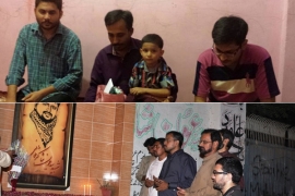 ایم ڈبلیوایم شہداءکمیٹی کراچی کی عید کے موقع پر  60 سے زائد خانوادہُ شھداء سے ملاقاتیں، تحائف کی تقسیم