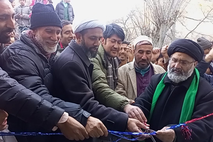 مجلس وحدت مسلمین گلگت بلتستان کے صدرآغا علی رضوی کا دورہ روندو،عوامی فلاحی منصوبوں کا افتتاح