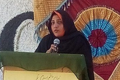 ایم ڈبلیو ایم یوم حسین ؑ پر پابندی کیخلاف جاری عوامی احتجاج میں عوام کے شانہ بشانہ کھڑی ہے، سائرہ ابراہیم