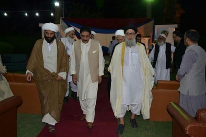 ایم ڈبلیوایم کے رہنما علامہ مقصودڈومکی کی کورکمانڈربلوچستان ناصرجنجوعہ کی جانب سے علماء کے اعزاز میں دعوت افطار میں شرکت