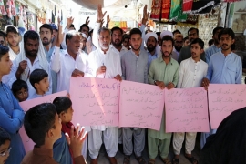 مجلس وحدت مسلمین ڈی جی خان کے زیراہتمام دہشت گردی کے خلاف احتجاجی مظاہرہ