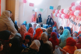 ایم ڈبلیو ایم شعبہ خواتین کی جانب سے میلاد جناب زھراؑ کا انعقاد اور بیت زھرا فلاحی پراجیکٹ کا افتتاح