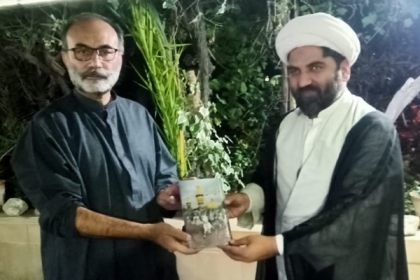 مرکزی ترجمان ایم ڈبلیوایم علامہ مقصود علی ڈومکی کی بلوچستان نیشنل پارٹی کے مرکزی رہنما سابق سینیٹر نوابزادہ حاجی لشکری رئیسانی سے ملاقات