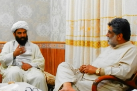 ایم ڈبلیوایم رہنما علامہ مقصودڈومکی کی آرگنائزرپی ٹی آئی بلوچستان سرداریارمحمد رند سے ملاقات