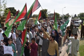سانحہ ہزارگنجی،اوماڑہ اور ڈی آئی خان میں ٹارگٹ کلنگ کے خلاف ایم ڈبلیوایم کے تحت وفاقی دارالحکومت میں احتجاجی مظاہرہ