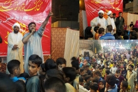 کراچی،مجلس وحدت مسلمین ضلع وسطی کے زیر اہتمام جشن عید غدیر و چراغاں کا انعقاد