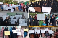 الیکشن کراؤ،آئین بچاؤ ملک بچاؤ، ایم ڈبلیوایم شعبہ خواتین کے مختلف شہروں میں مظاہرے