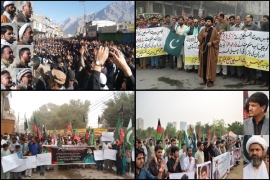 ایم ڈبلیوایم رہنما ناصر شیرازی کی جبری گمشدگی کے خلاف ملک بھر میں احتجاجی مظاہرے اور ریلیاں
