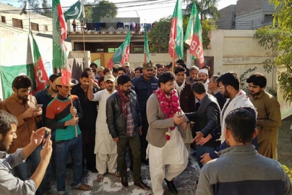 ایم ڈبلیوایم کے ڈپٹی سیکرٹری جنرل ناصرشیرازی کا ملتان میں شاندار استقبال