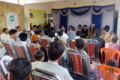 تعلیم انسان کی فکری، اخلاقی اور روحانی ترقی کی بنیاد ہے، علامہ مقصود ڈومکی
