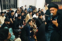 ایم ڈبلیوایم مشہد مقدس کے زیر اہتمام مجلس شہادت امام محمد باقرؑ و برسی امام خمینی ؒ کا انعقاد، علامہ جان علی شاہ کاظمی کا خطاب