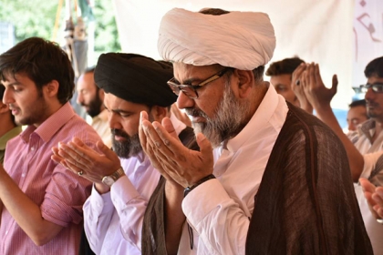 اسلام آباد،قائدوحدت علامہ راجہ ناصرعباس بھوک ہڑتالی کیمپ  میں نماز عید کی امامت فرمائیں گے