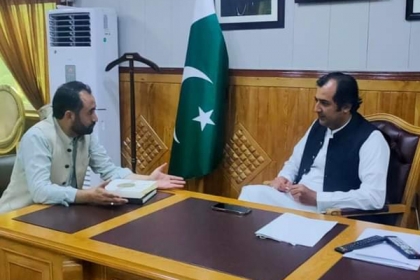 وزیر زراعت و رہنما ایم ڈبلیوایم کاظم میثم کی وزیر اعلیٰ گلگت بلتستان سے ملاقات، سیلابی تباہ کاریوں پر بریفنگ دی
