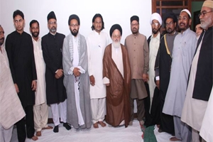نمائندہ ولی فقیہ آیت اللہ مجتبیٰ حسینی کی مجلس ذاکرین امامیہ کے وفد سے ملاقات