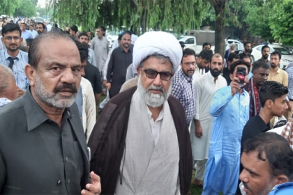 چیئرمین مجلس وحدت مسلمین علامہ راجہ ناصرعباس کا آغا حامدعلی شاہ موسوی کے انتقال پر اظہار تعزیت، نماز جنازہ میں شرکت