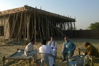 رہنماایم ڈبلیوایم پنجاب استاد ذوالفقاراسدی کا دورہ جھنگ ولیّہ اسپتال کیلئے خریدی گئی زمین اور زیر تعمیر مسجدکا معائنہ کیا