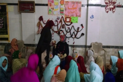 ایم ڈبلیوایم شعبہ خواتین ضلع حیدرآباد کے تحت جشن عید غدیر کا انعقاد
