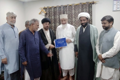 جماعت اسلامی کے وفدکی ایم ڈبلیوایم سندھ کے صدر علامہ باقرعباس زیدی سے ملاقات، فلسطین کانفرنس میں شرکت کی دعوت