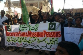 ٹنڈو محمد خان، لاپتہ افراد کی بازیابی اور جیل بھرو تحریک کی حمایت میں ایم ڈبلیو ایم کا احتجاج