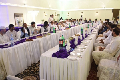 ایم ڈبلیوایم کے حمایت یافتہ اراکین قومی وصوبائی اسمبلی کےوفدکی علامہ راجہ ناصرعباس سے ملاقات
