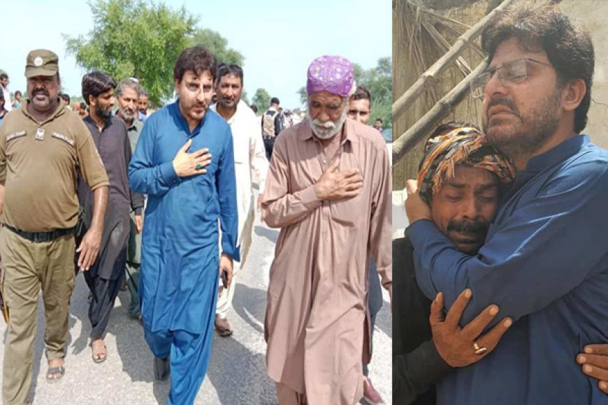 ایم ڈبلیوایم رہنما سید ناصرشیرازی نے جنوبی پنجاب کے بعد سندھ اور بلوچستان کے سیلاب متاثرہ علاقوں کا رخ کرلیا