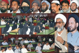 ایم ڈبلیوایم ضلع فیصل آباد کے تحت ٹی ایم اے ہال میں’’ حسین ؑسب کا امن سیمینار ‘‘کا انعقاد
