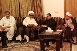 زائرین کو درپیش مشکلات کے حل کیلئے علامہ راجہ ناصرعباس جعفری کی وزیر اعلیٰ بلوچستان نواب ثناءاللہ زہری سےملاقات
